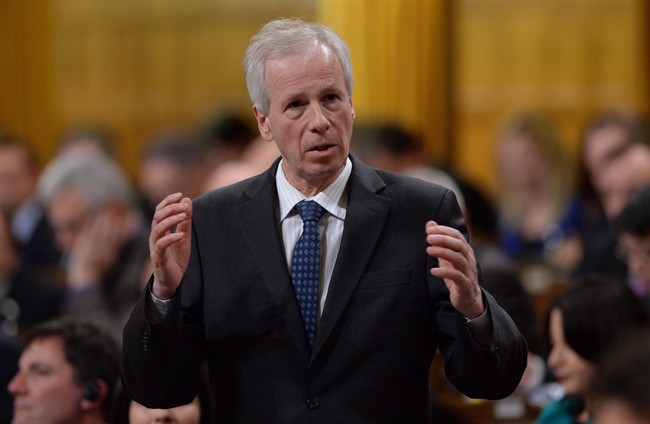 Minister of Foreign Affairs Stephane Dion responds to a question during question period in the House of Commons on Parliament Hill in Ottawa on Feb. 16, 2016.