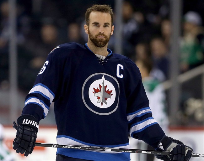 Winnipeg Jets captain Andrew Ladd was traded to the Chicago Blackhawks Thursday.
