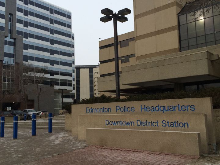 Edmonton Police Headquarters in downtown Edmonton. 