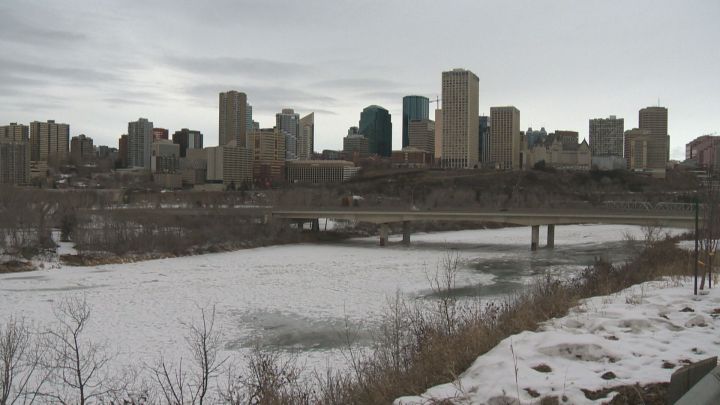 A file photo of Edmonton's skyline.