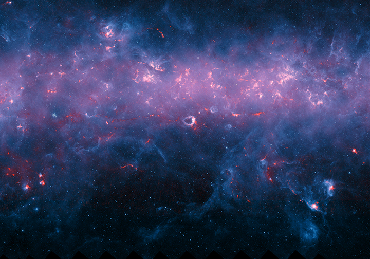 Peering into the Milky Way