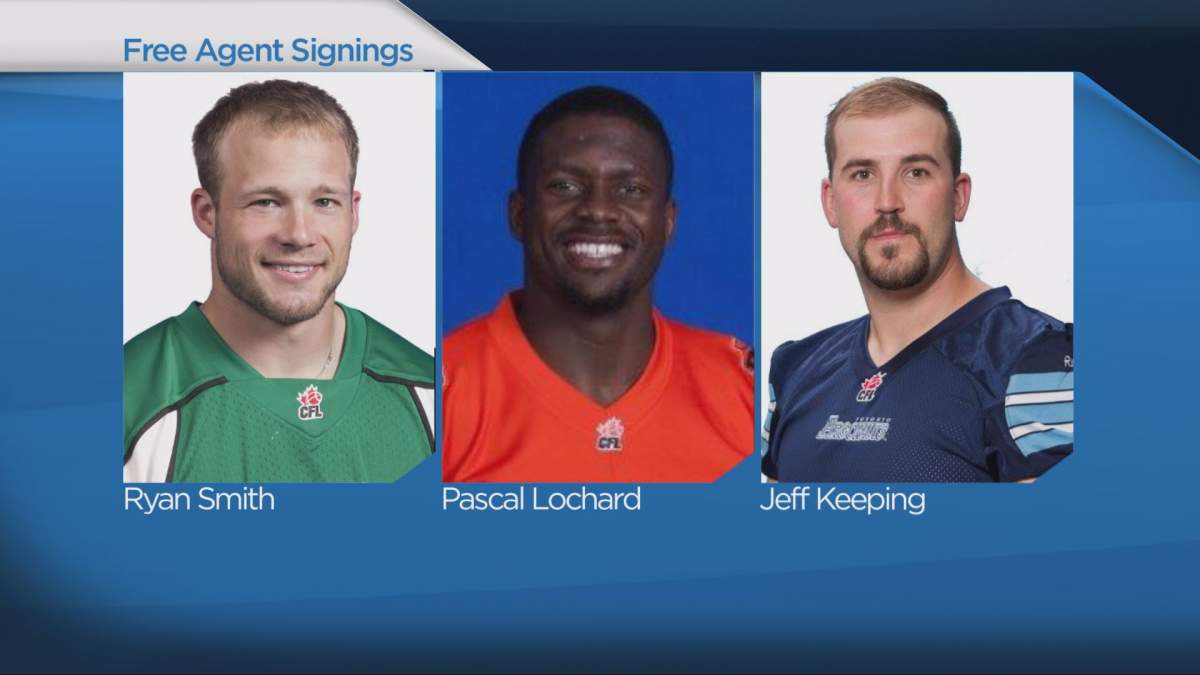 WATCH: Winnipeg Blue Bombers sign seven new players - image