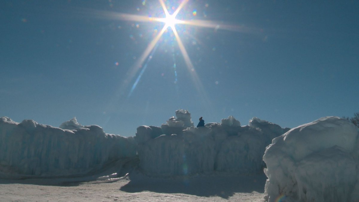 Edmonton's ice castle will close on Monday.