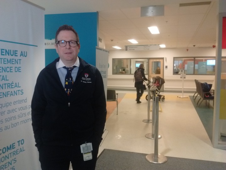 Dr. Harley Eisman explained many suffering from the flu or gastro could be treated at home, Thursday, November 11, 2016.