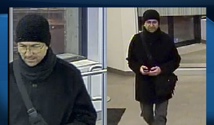Security images released of man wanted in Toronto bank robberies ...