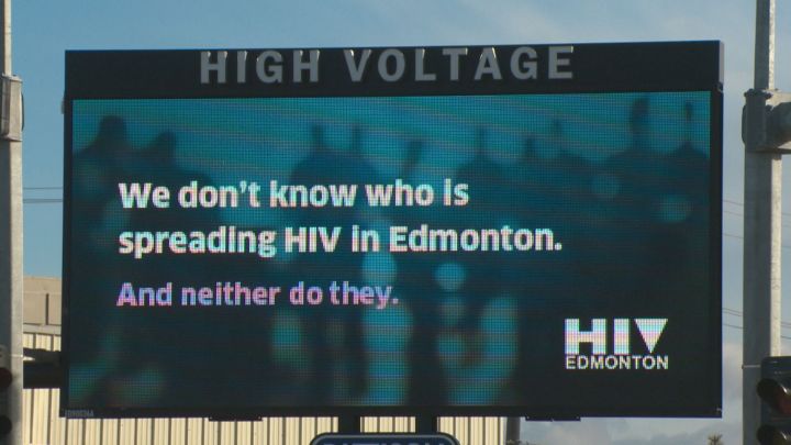 HIVTonight.com, a website launched by HIV Edmonton, warns readers of explicit imagery before they commit to opening the site.