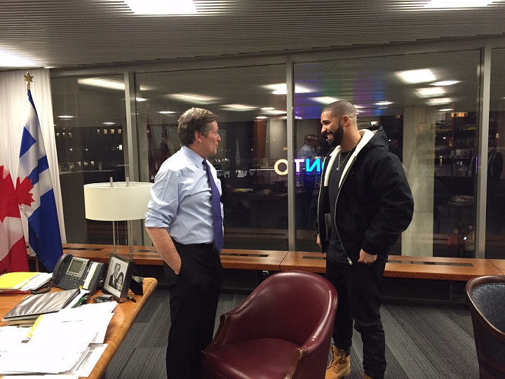 Drake getting key to the City of Toronto, says Mayor John Tory |  