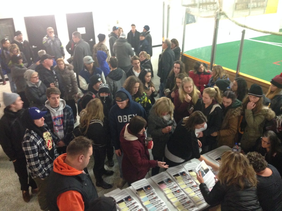 Hundreds in Cooper Nemeth's neighbourhood joined in spreading notice of his disappearance.