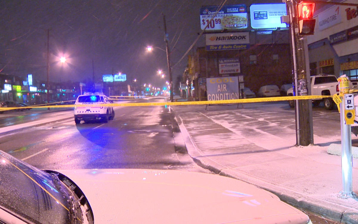 One man is dead and another was injured following a double stabbing in North York on Feb. 9, 2016.