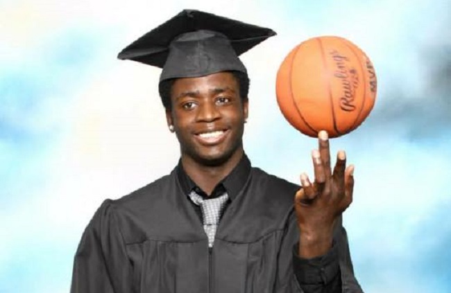 A photo of Josiah Wilson from a Facebook page petitioning for him to be able to take part in the  All Native Basketball Tournament.