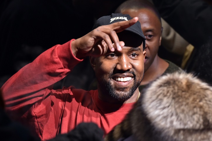 Kanye West presents his Yeezy collection at Madison Square Garden during Fashion Week, Thursday, Feb. 11, 2016, in New York. West played songs from his latest album, "The Life of Pablo," out on Friday. 