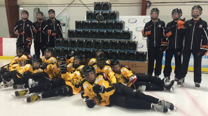 Organizers of the Telus Cup West Regional tournament are spending part of the event’s profits on 240 helmets for youth hockey players in Saskatoon.