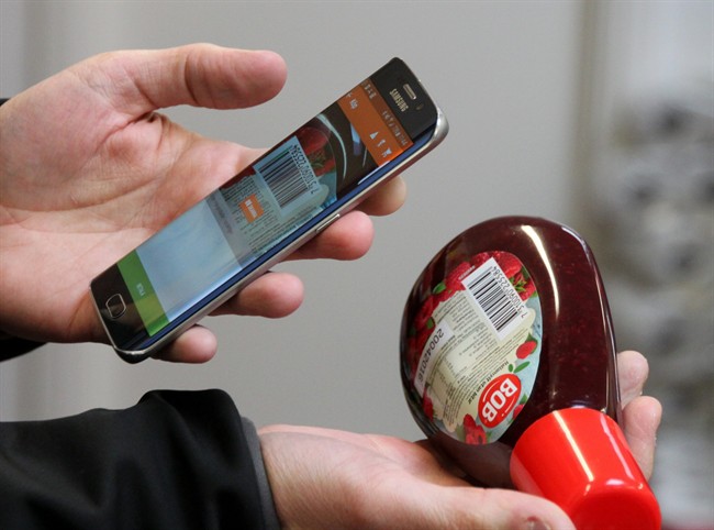 Customers simply use their cellphones to unlock the door and scan their purchases with a swipe of the finger.