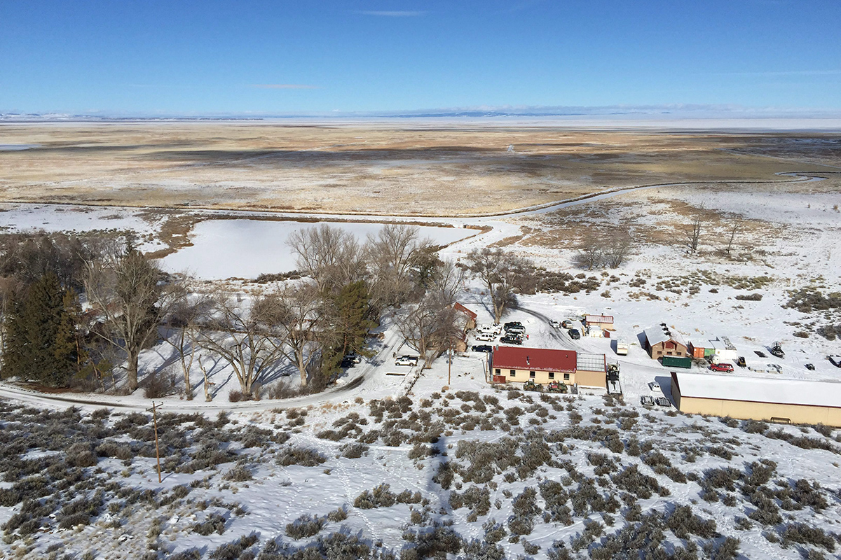 The Malheur National Wildlife Refuge near Burns, Ore., is seen from atop an old fire lookout on Friday, Jan. 15, 2016. A small, armed group has been occupying the refuge since Jan. 2 to protest federal land use policies. 