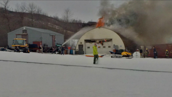 A fire at Mission Ridge Winter Park on Feb. 25 caused significant damage in a maintenance shop.