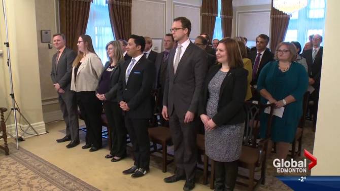 New Alberta cabinet minister gives birth, makes history - image
