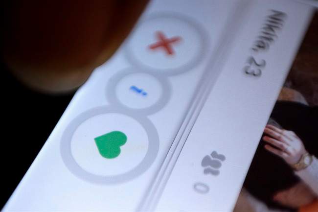 Some Tinder users were left hanging Monday.