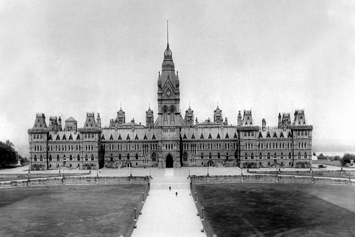 The original Centre Block.