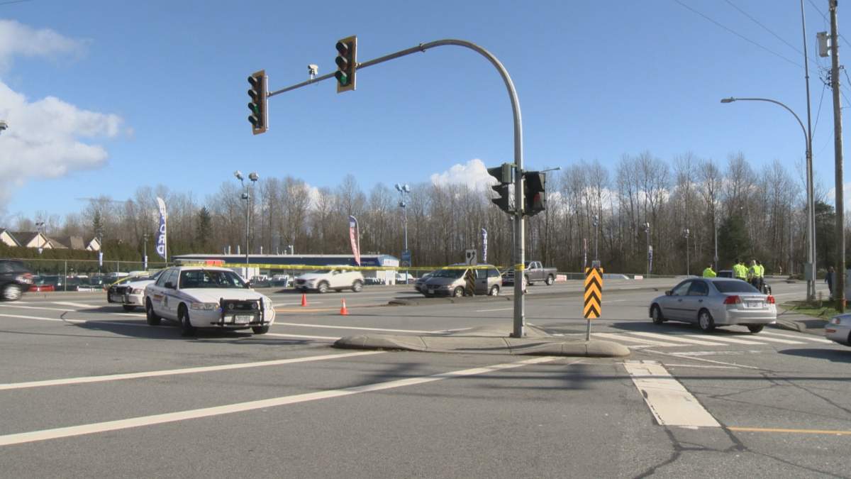 Lougheed Highway eastbound lanes closed after serious pedestrian ...