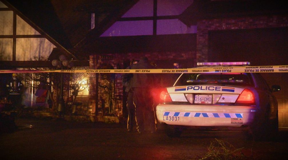 One person is dead following a fire in Langley on Wednesday night.