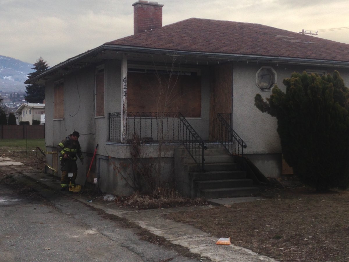 Suspicious fire in vacant Kelowna house - image