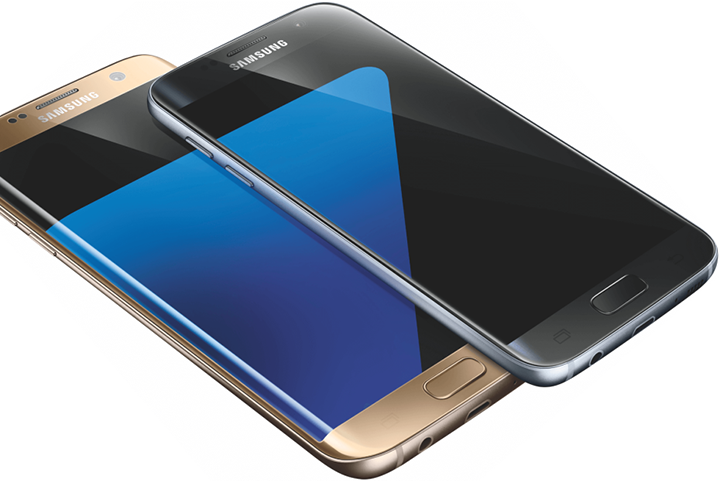 Samsung Galaxy S7 edge, left and S7  perform as great as they look.