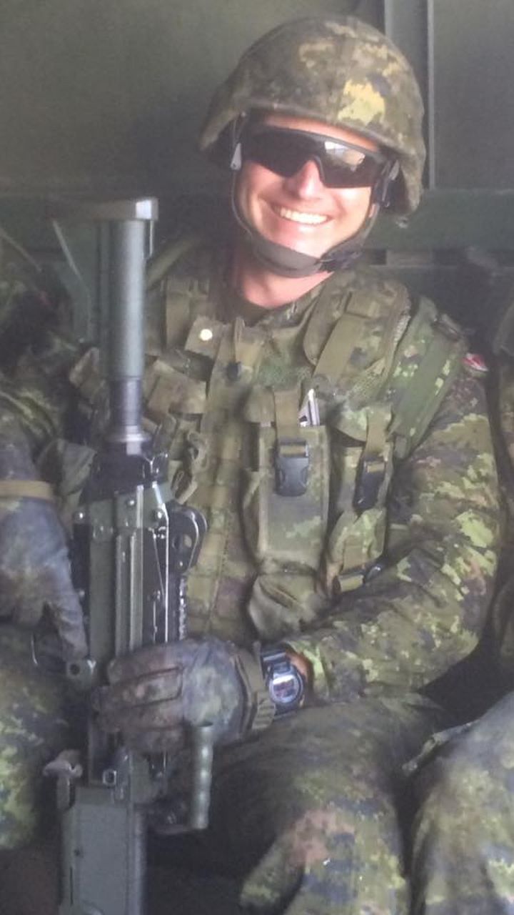 Andrew Pearson is a firefighter, EMT, and army reservist from Alberta.