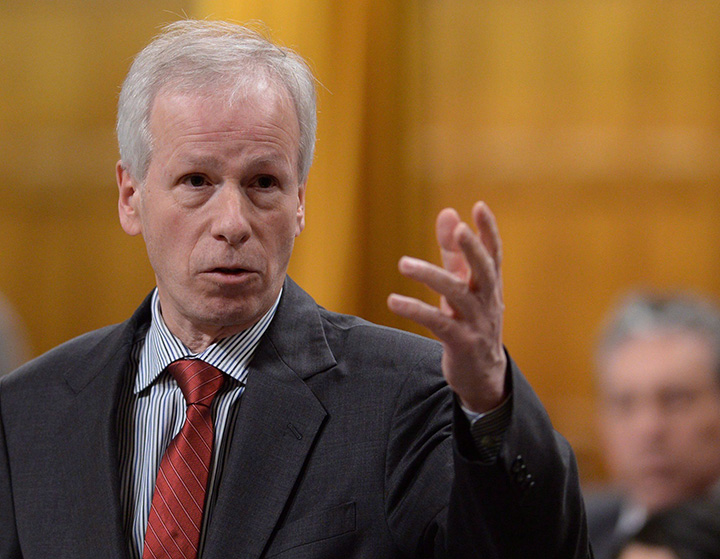 Minister of Foreign Affairs Stephane Dion responds to a question during question period in the House of Commons on Parliament Hill in Ottawa on Friday, Feb. 5, 2016. 