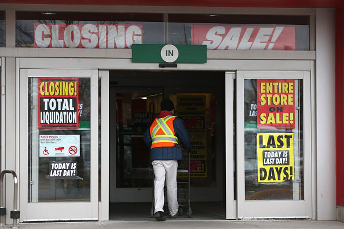 Target's closure "seemed to open the floodgates." .