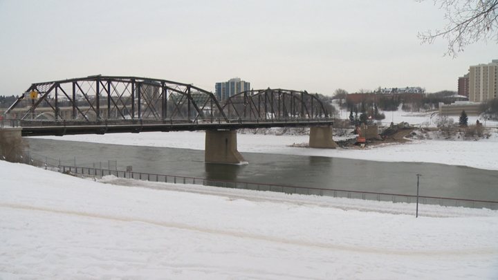 Another span of Saskatoon’s Traffic Bridge will be coming down with a bang this Sunday, but it will not be as dramatic as the first blast.