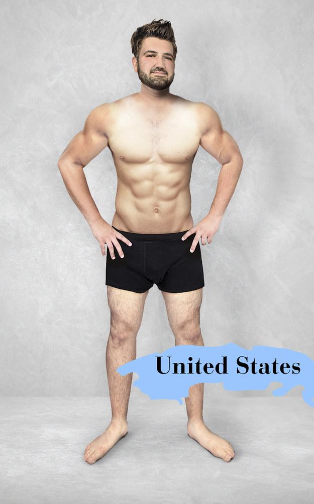 How The ‘ideal Male Physique Looks Around The World National