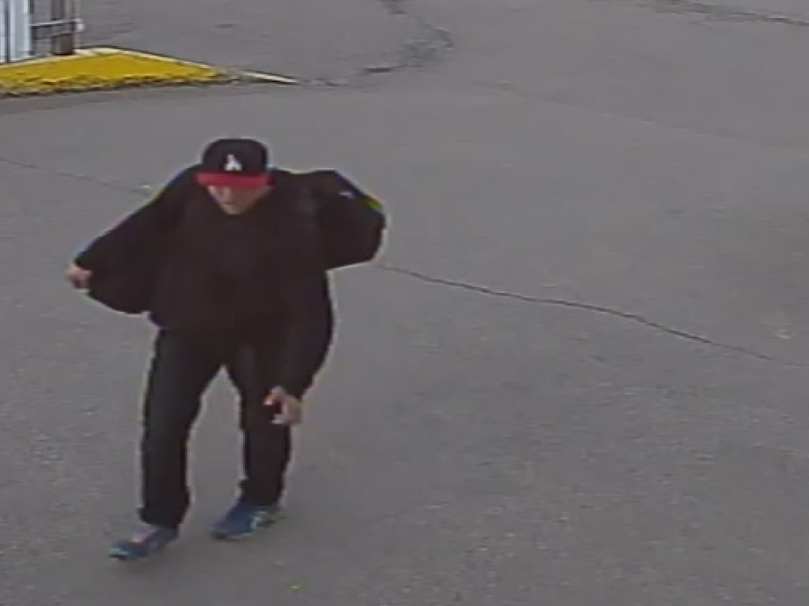 An Okanagan business is hoping to identify a suspect and recover thousands of dollars worth of stolen goods from a Vernon construction site.