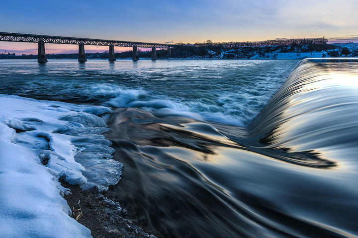 Feb. 27: This Your Saskatchewan photo was taken by Aaron Sarauer at the weir in Saskatoon.