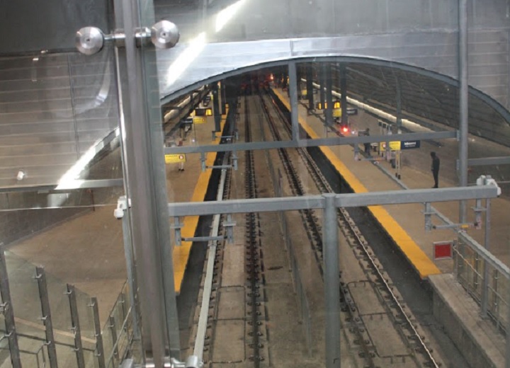 Westbrook LRT station in Calgary