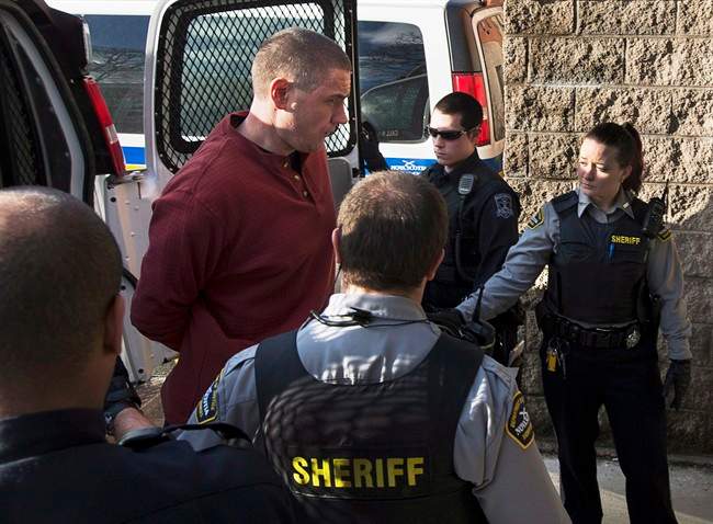 Thomas Ted Barrett of Glace Bay is shown arriving at Nova Scotia provincial court in Halifax on Friday, Feb. 1, 2013. 
