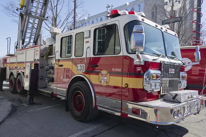 File photo of an Ottawa Fire Services truck.