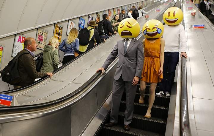 Emojis started as a marketing stunt for Japanese cell phones but are now everywhere -- even in the dictionary.