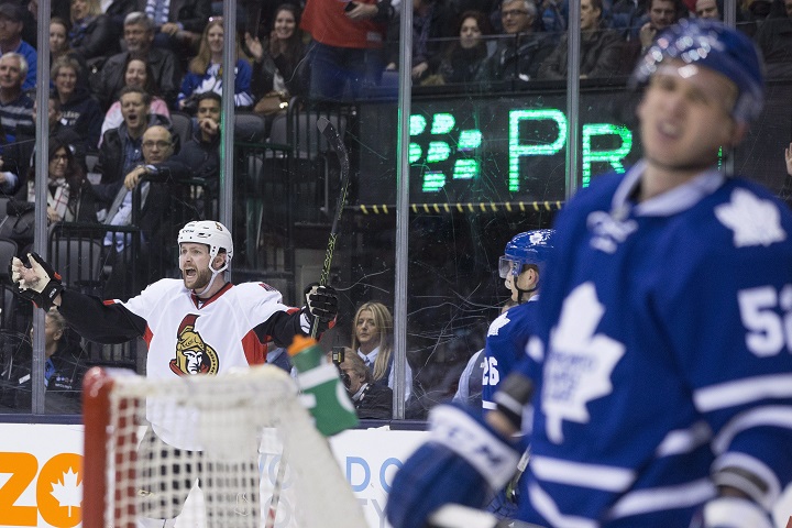 Maple Leafs trade Dion Phaneuf to Senators in 9-player deal