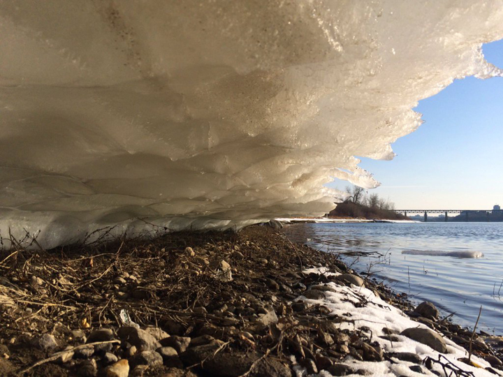 March 26: Heino Døssing took this Your Saskatchewan photo in Saskatoon of the South Saskatchewan River.