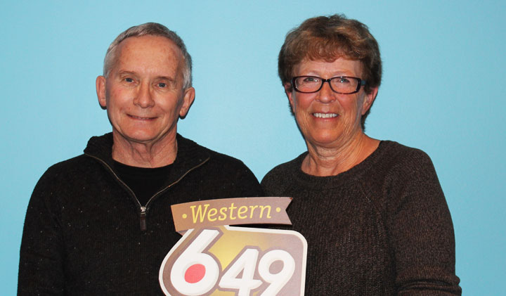 A couple from Swift Current, Sask. won $2 million with a lottery ticket last month.