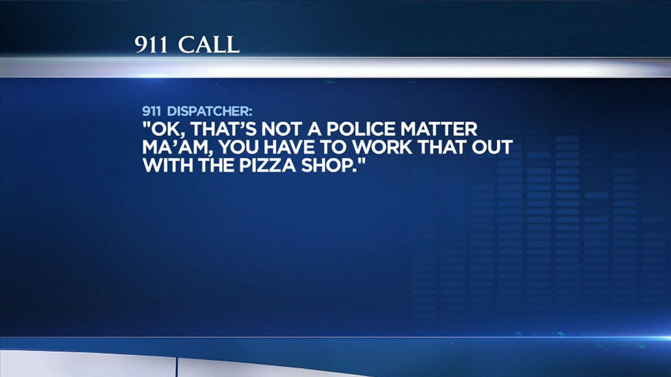 Woman calls 911 after pizza shop gets order wrong; wants police to get ...