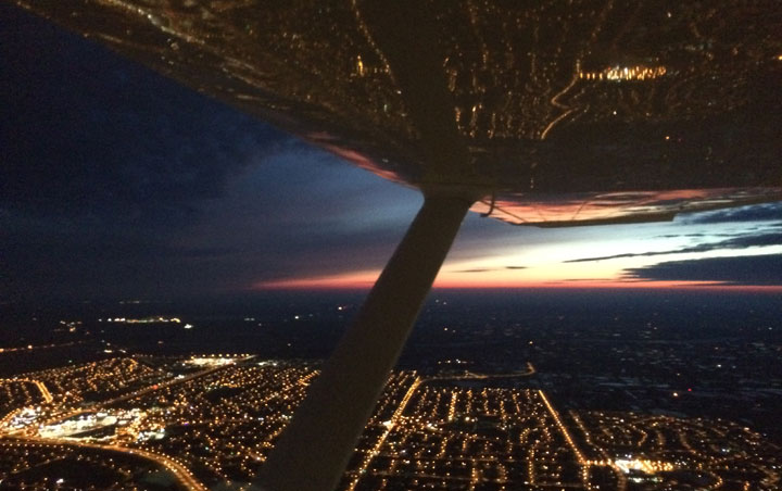 March 29: This Your Saskatchewan photo was taken by Global’s Leena Latafat high above the city in the Saskatoon Police Service’s Air Support Unit aircraft.