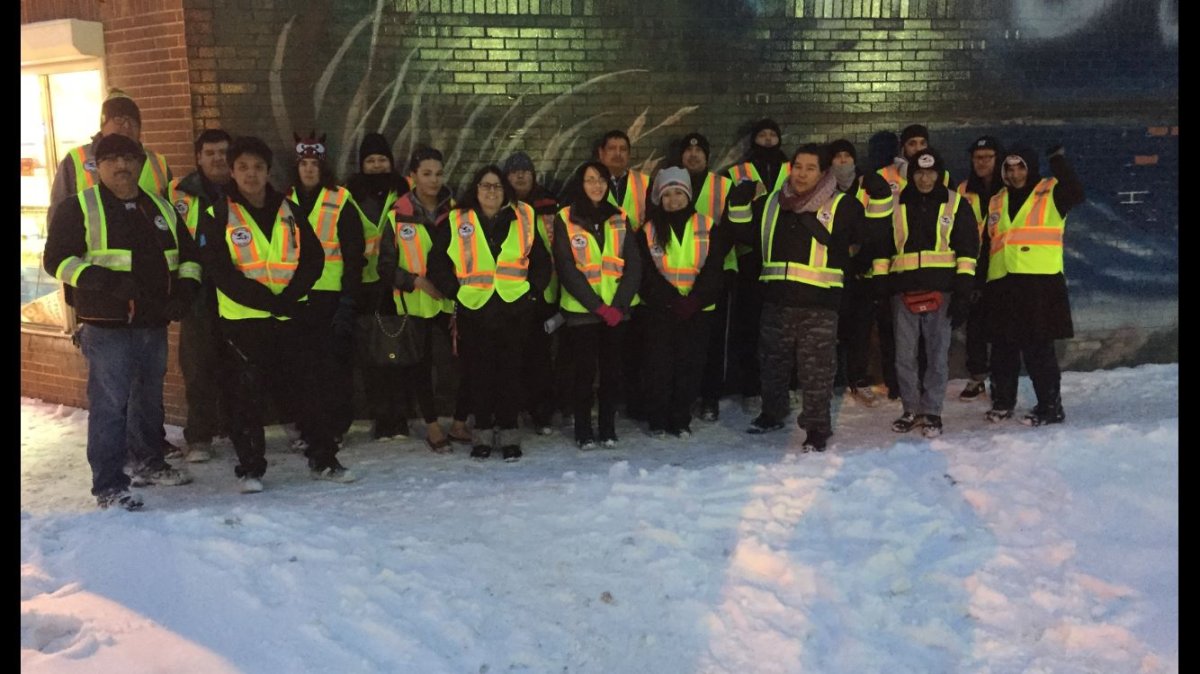 Bear Clan Patrol put a call out on Facebook , asking the public to help with donations for Cross Lake First Nation. 