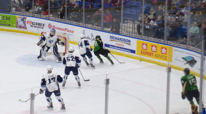 The Saskatoon Blades take on the Prince Albert Raiders in their final game of the regular season at SaskTel Centre.