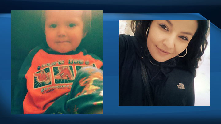 Anyone with information on the whereabouts of Darnel Whiteman (left) or Chantel Ermine (right) is asked to call Saskatoon police.