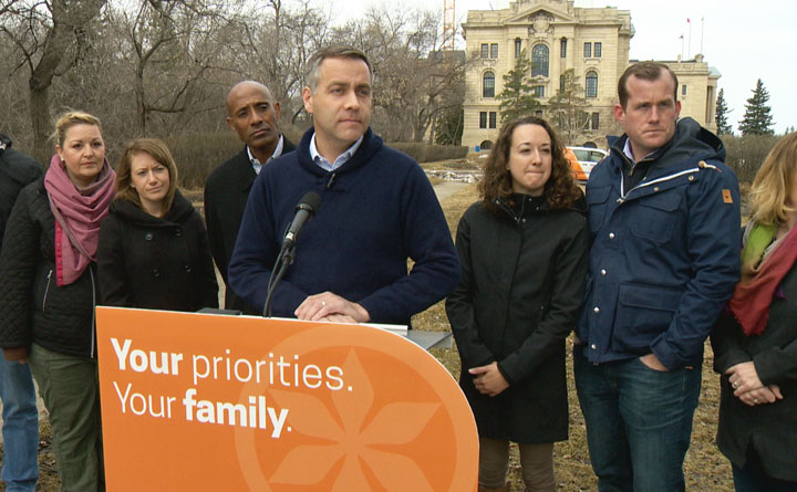 The NDP are accusing the Saskatchewan Party of hiding budget cuts until after the election on April 4.
