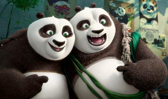 An image from Kung Fu Panda 3, provided by Dreamworks Animation.