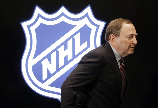 NHL commissioner Gary Bettman, seen in a January 2016 file photo. The NHL is facing a class-action lawsuit over head injuries suffered by former players.