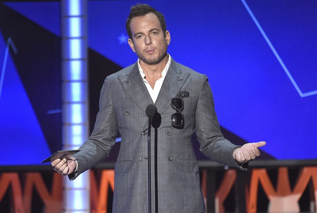 Will Arnett presents the award for best actress in a movie made for television or limited series at the 21st annual Critics’ Choice Awards at the Barker Hangar on Sunday, Jan. 17, 2016, in Santa Monica, Calif.