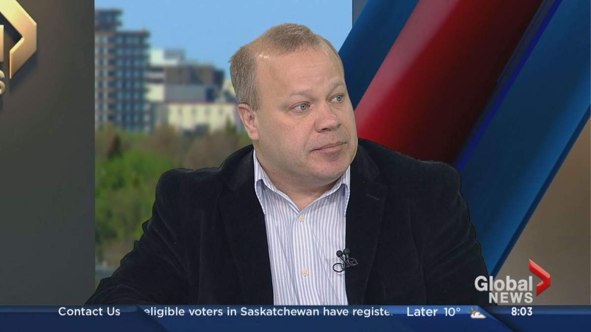 Liberal Party leader Darrin Lamoureux discussed his party’s platform and plans for the future on Monday.